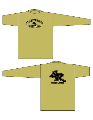 Staunton River Wrestling Long Sleeve Wicking Tee 