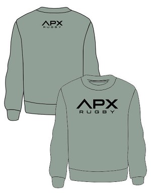 APX Rugby Russel Crew Neck Sweatshirt 