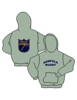 Norfolk Blues Power Dry Hoody Gray 
