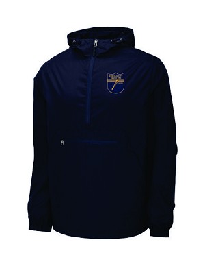 Norfolk Blues Rugby Packable Anorak Navy  