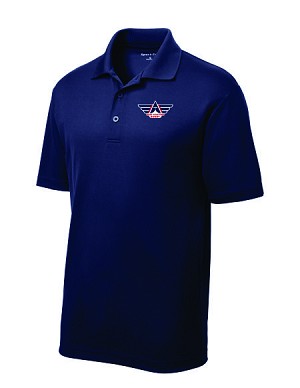 Ohio Aviators Rugby Performance Polo Navy 