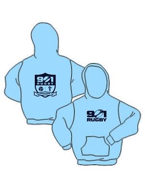 901 Rugby Gildan Poly-Cotton Hoody  