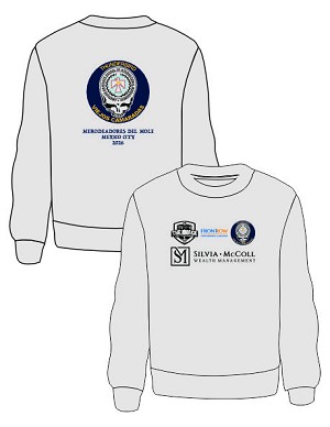 Thunderbird Rugby Mexico City Tour Russel Crew Neck Sweatshirt 